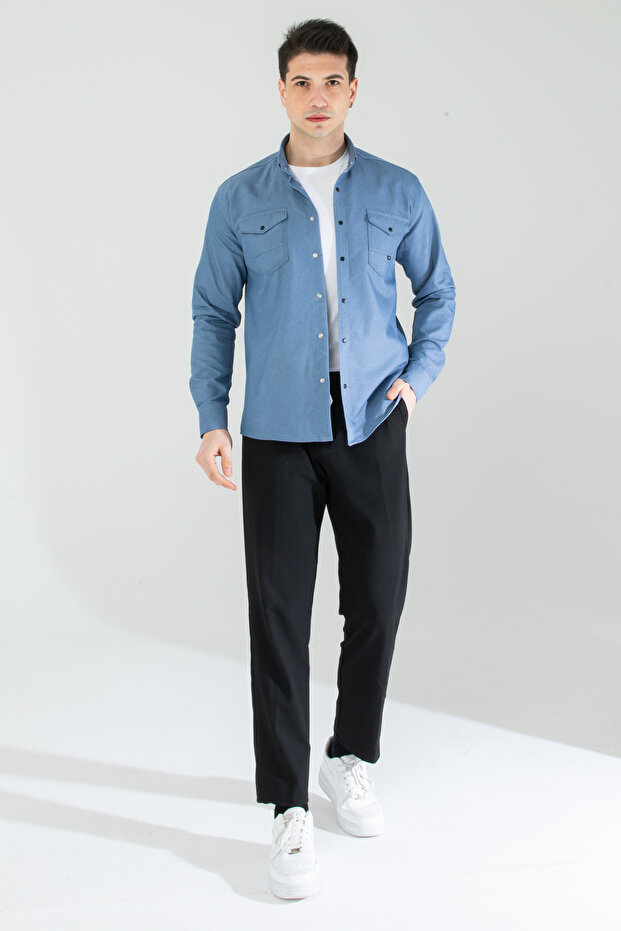 Summer Slim Fit Men's Shirt