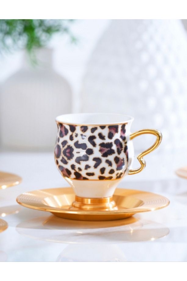 Ortigia 6 Kişilik Kahve Fincanı Takımı - 90 ml - 1