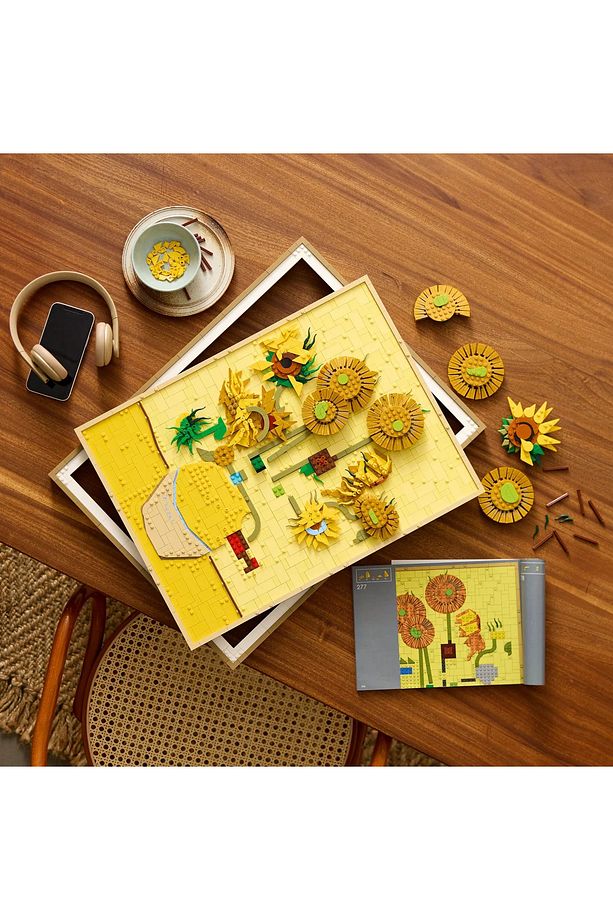 ® Art Vincent van Gogh – Ayçiçekleri 31215 - 18+ Koleksiyonluk Tablo Yapım Seti (2615 Pr) - 7