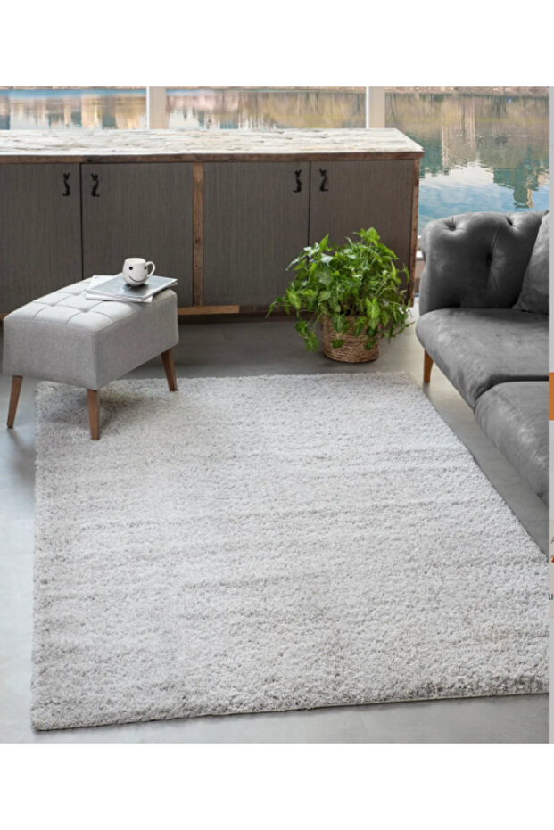 Soft Peluş Halı Gri - 1