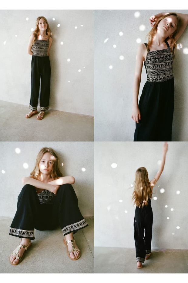 İşleme parçalı tulum - 5