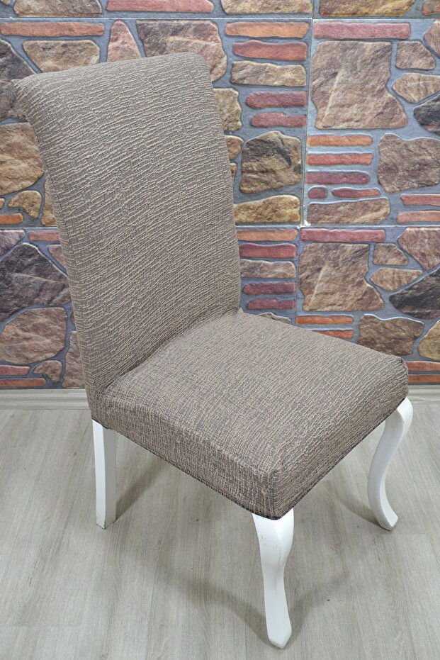 Avant-Garde Chair Cover Oversized Jacquard Fabric