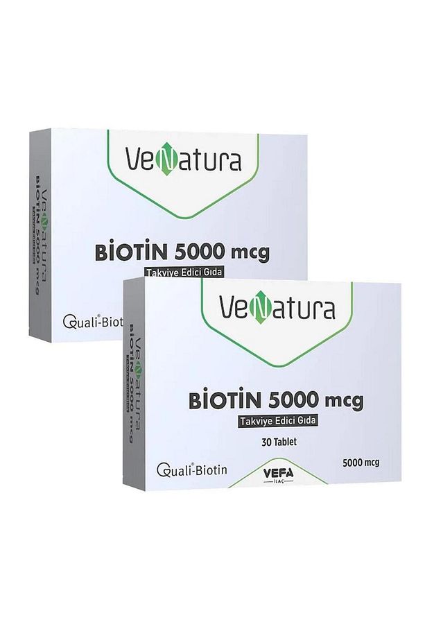Biotin 5000 Mcg 30 Tablet 2 Adet - 1