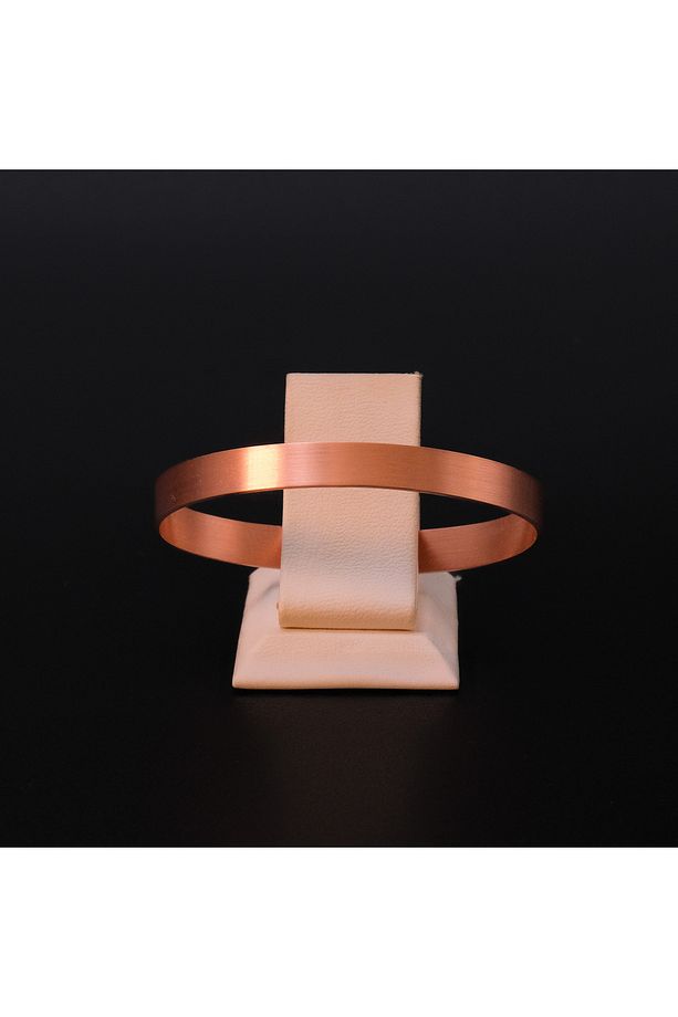 Saf Bakır Bileklik Sade Zarif Model - 3