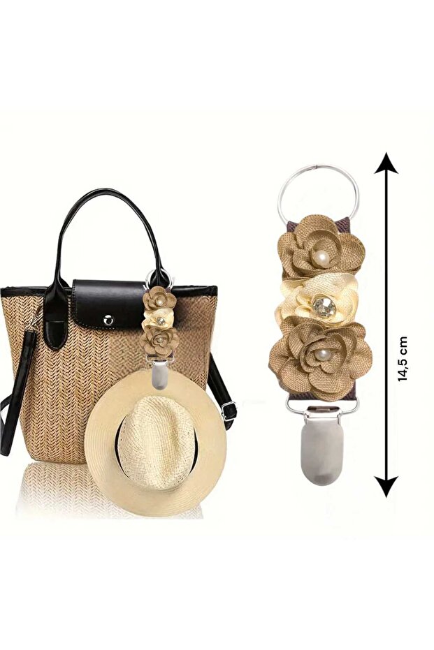 Florzanti Bag Buckle, Hat Clip and Flower Design Mdl 5 (Bc-1190)