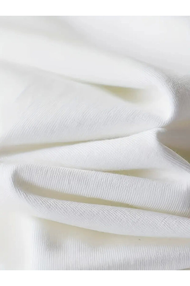 Printed Oversize Crew Neck T-Shirt - White