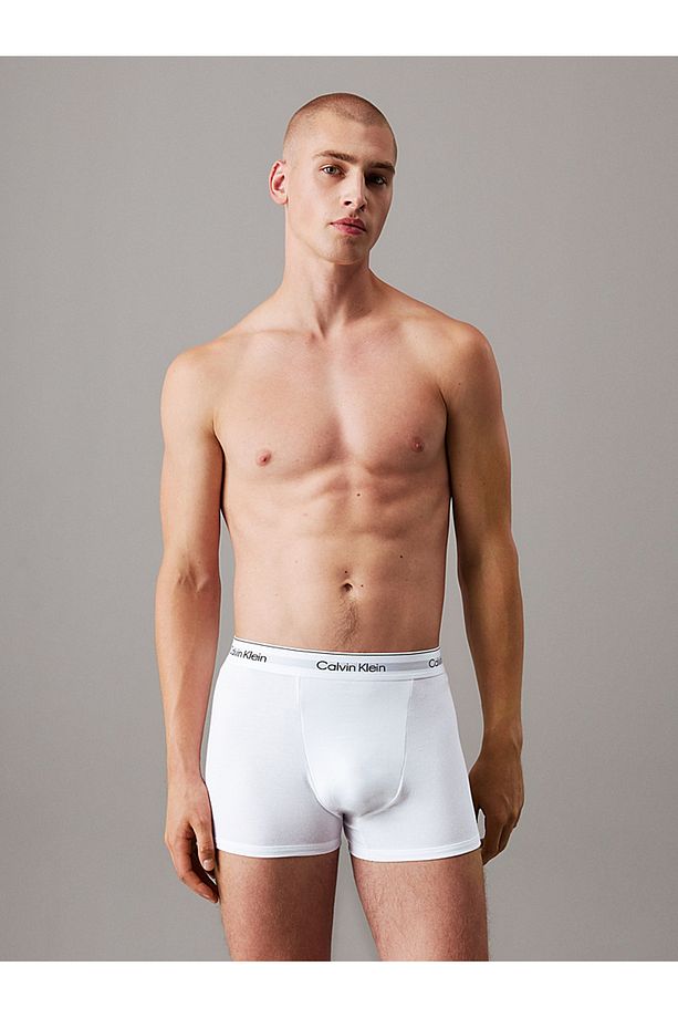 3 Pack Relaxed Dart Trunks - Icon Cotton Stretch - 2