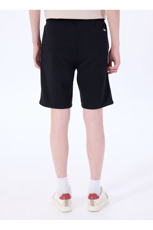 Sweat Şort, S, Siyah - 5