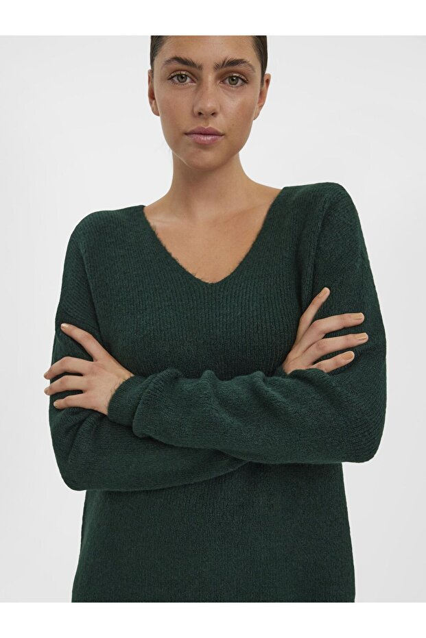 Strickpullover VMCREWLEFILE Pullover - 5