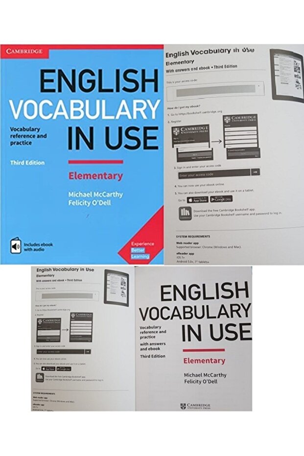 English Vocabulary In Use Elementary With Answars And Ebook Online Kodludur - 1