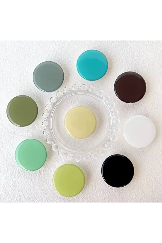 Daire Pastel Pop Socket Mavi - 3