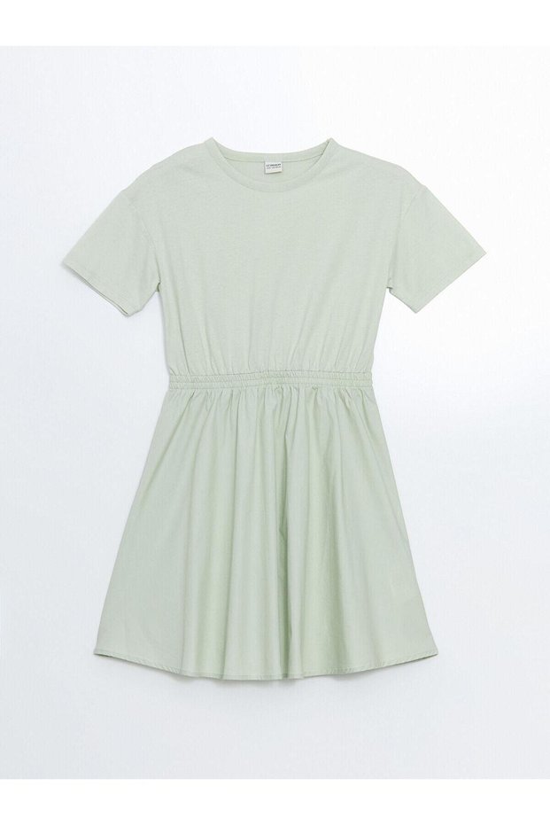 LCW Kids Crew Neck Girls' Dress