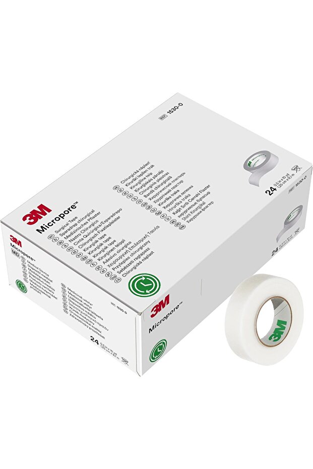 3m 1530-0 Micro-Bore Tape (Box of 24 Rolls)