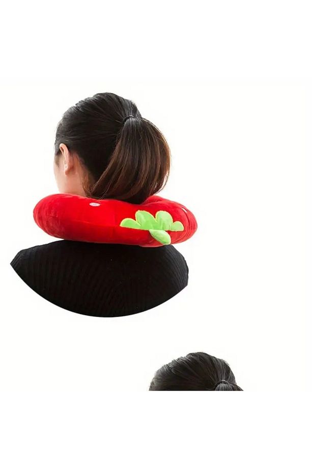 Çilek Yumuşak Kumaş Boyun & Bel Desteği Yastık 1 ADET 30 x 30 cm - 2