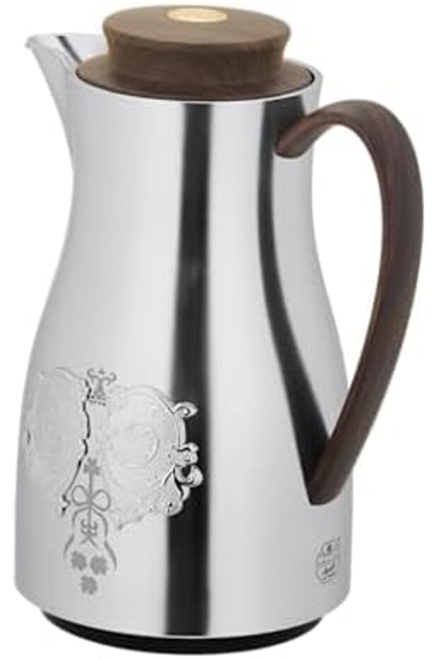 Coffee And Tea Vaccum Flask Set In Chrome / Leak-proof And Keeps Drinks Hot 1.0/1.0 Liter - 8