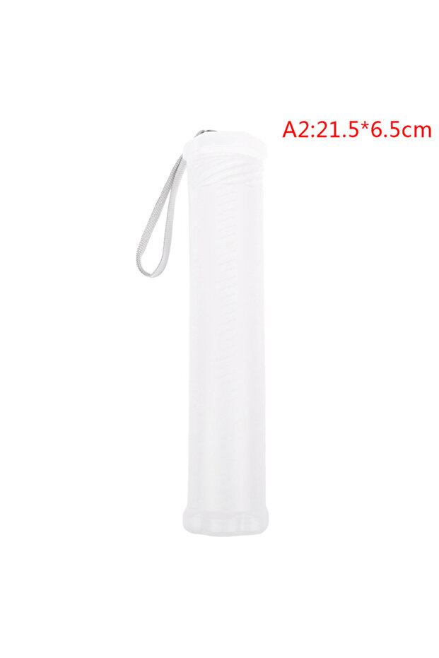 A2 1pc Cylinder Shape Student Supplies Pencil Case Pen Holder PP Portable Adjustable Pen Organizer T