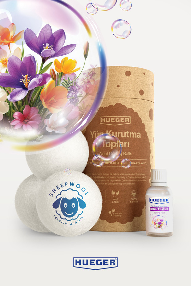 Yün Kurutma Topu Kokusu Bahar Festivali Esansı 6'lı Set - 180 ML - 5