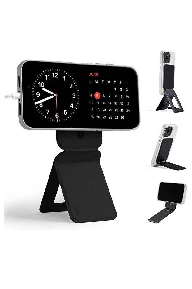 حامل ثلاثي القوائم Snap iPhone متوافق مع MagSafe - أسود - 1