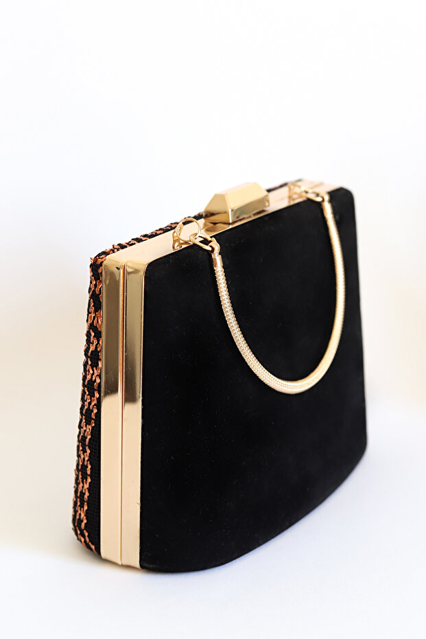 Tel Kırma Modelli Abiye Çanta - 4