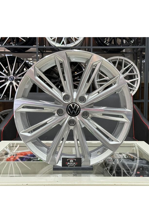 18 İNÇ 5X112 VERONA SİLVER DİAMOND PASSAT JETTA CADDY GOLF UYUMLU JANT MODELİ (4ADET) - 2