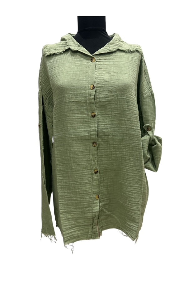 Muslin Filthy Stitched Shirt