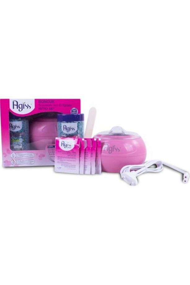 Boncuk Soyulabilir Ince El Ağdası + Ağda Isıtıcı Set - 1