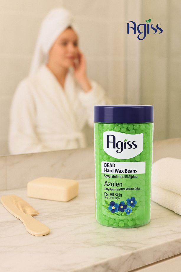 Boncuk Soyulabilir Ince El Ağdası + Ağda Isıtıcı Set - 6