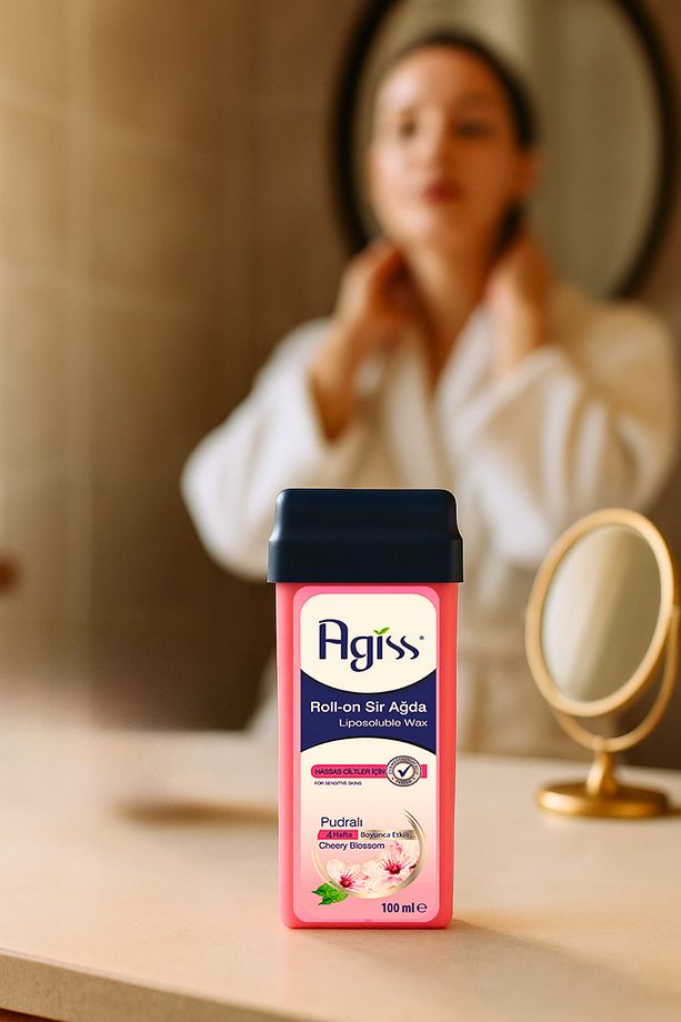 Hassas Ciltler Için Pudralı Roll-on Ağda 100ml, Roll-on Ağda Isıtıcı Makine - 6
