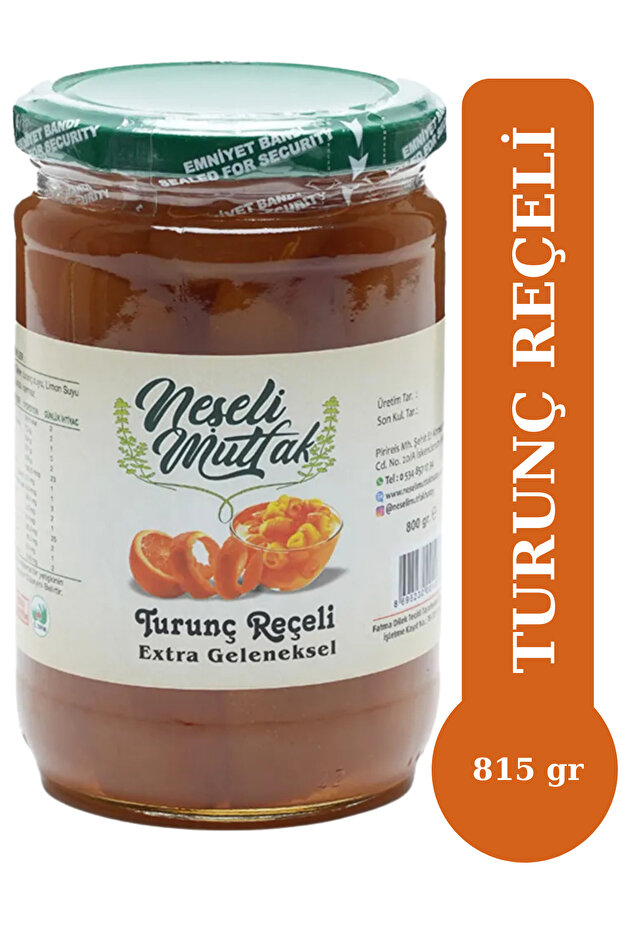 Hatay Turunç Reçeli 815gr - 1