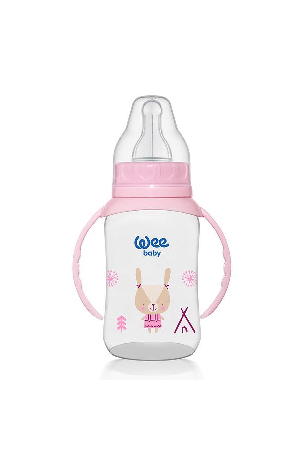 Klasik Kulplu Pp Biberon 150 ml - Pembe - 1