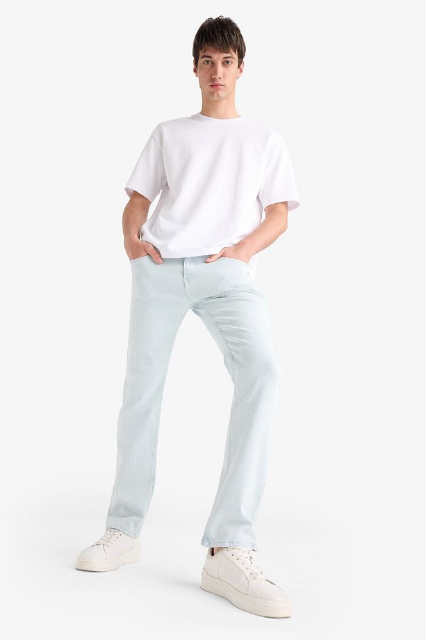 Sergio Regular Fit Normal Kalıp Normal Bel Boru Paça Jean Pantolon F2423AX25SP - 4