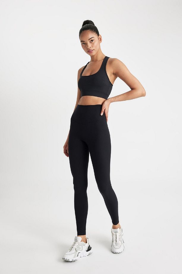 DeFactoFit Ekstra Yüksek Bel Sporcu Tayt B0921AX24SP - 4
