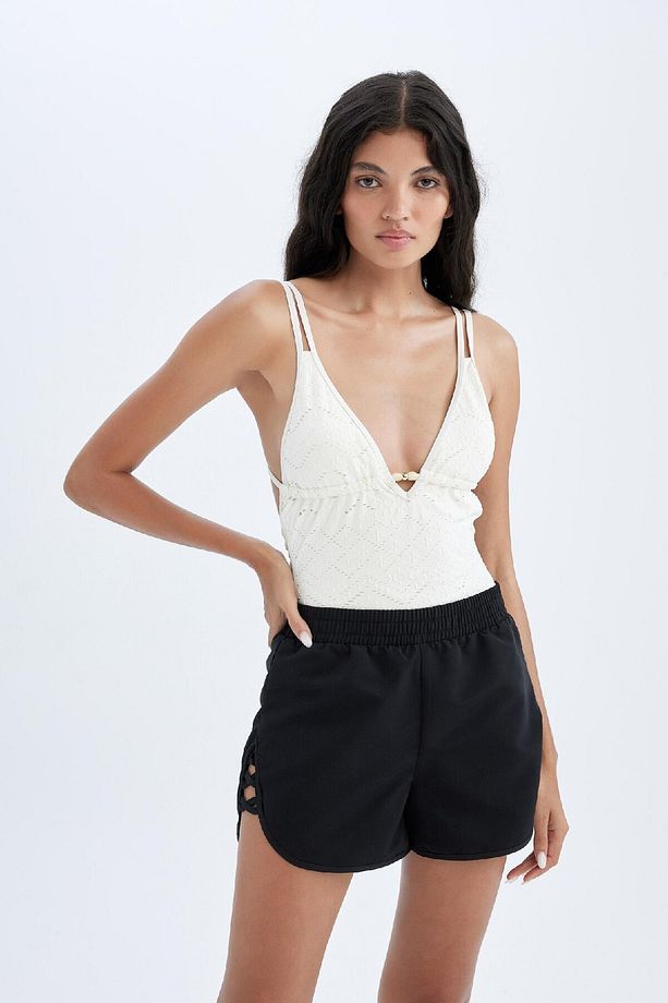 Regular Fit Deniz Şortu-fall In Love B7210ax24sm - 3