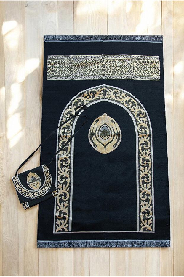 Hacerül Esved Prayer Rug with Bag – Tapestry Fabric, Portable Hanging Model