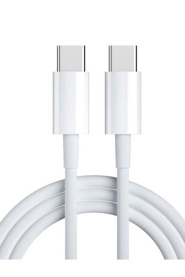 USB C to USB C Cable 60W Fast Charging, 1M White USB 2.0 Type-C Charging Cord