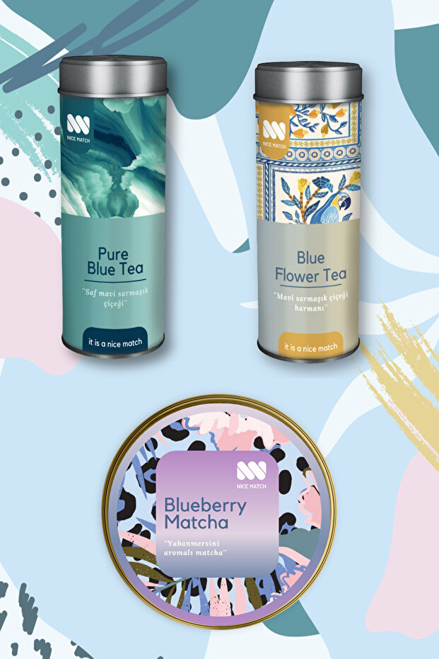 Blue Çay Ve Matcha Seti - 1