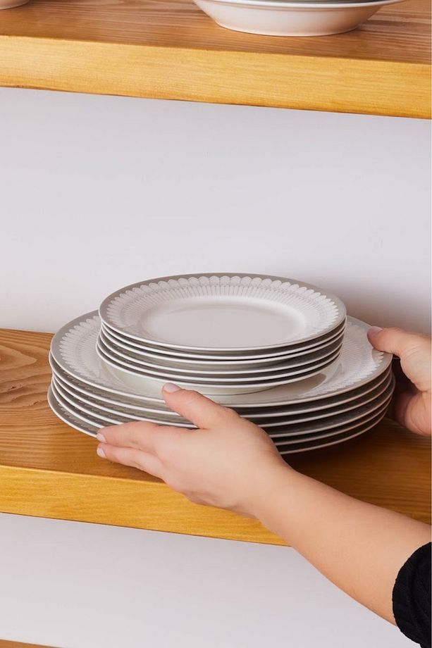 Juliet Metallic 24 Parça 6 Kişilik Yemek Takımı - 5