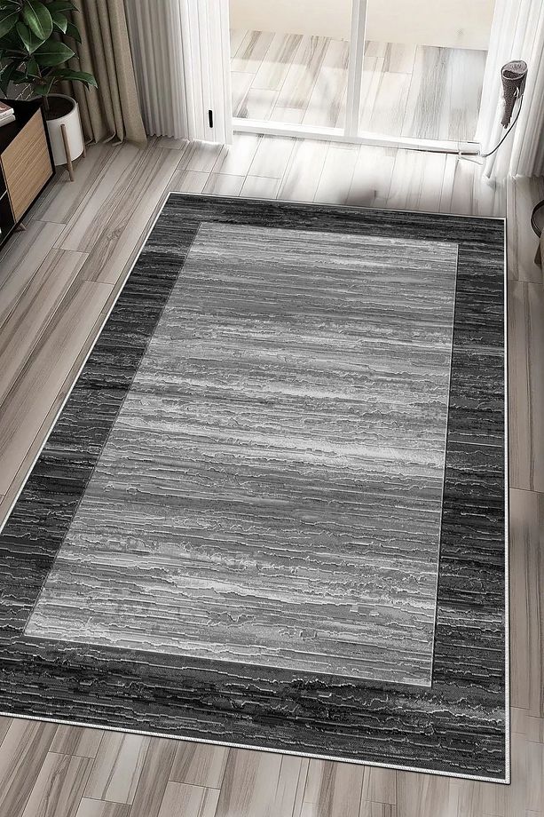 Makinede yıkanabilir kaymaz taban leke tutmaz mutfak halısı salon halısı ve yolluk/8068 Dikdörtgen - 2