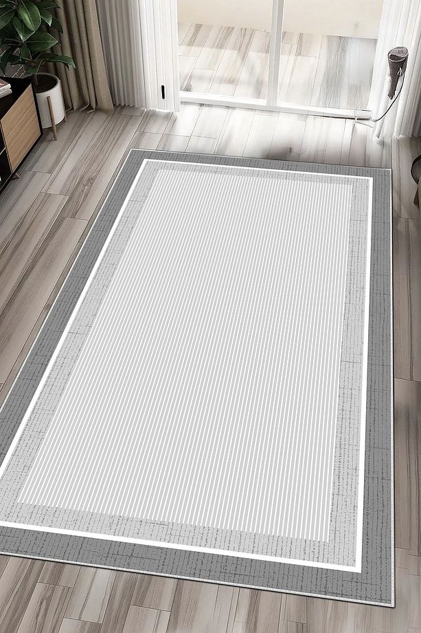 Makinede yıkanabilir kaymaz taban leke tutmaz mutfak halısı salon halısı ve yolluk/8152 Dikdörtgen - 1