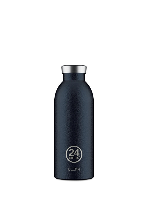 Clima Bottle Rustic Deep Blue Stainless Steel Thermos 500 ml
