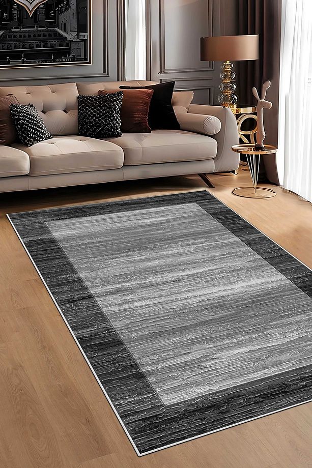 Makinede yıkanabilir kaymaz taban leke tutmaz mutfak halısı salon halısı ve yolluk/8068 Dikdörtgen - 1