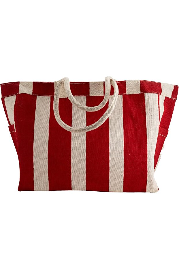 حقيبة نزهة كبيرة، 50 سم، أحمر - 1