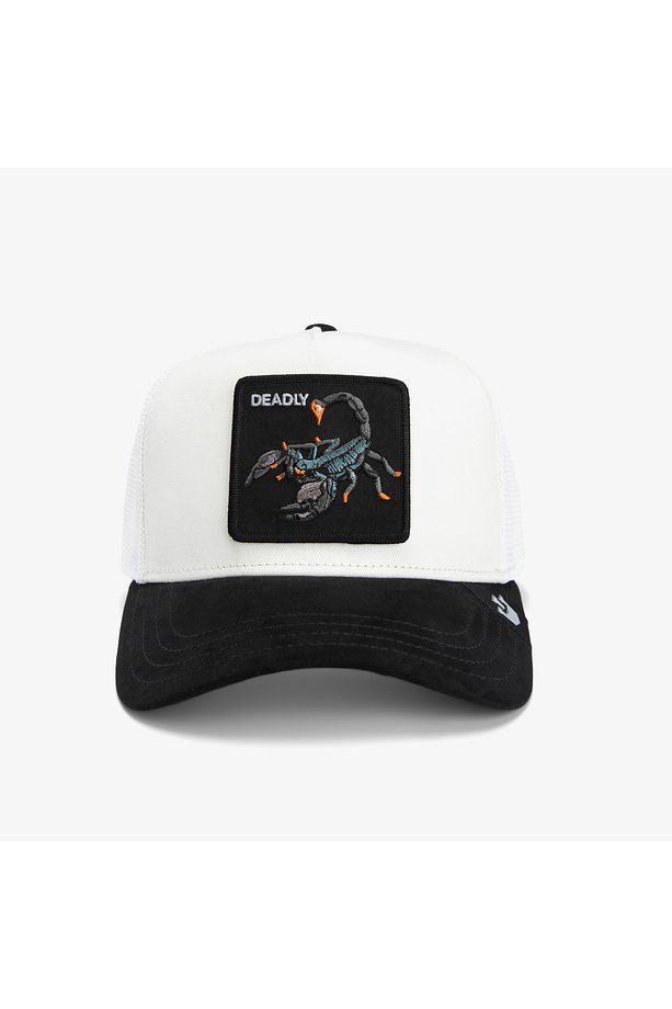 The Suede Scorpion Unisex Krem Şapka - 2