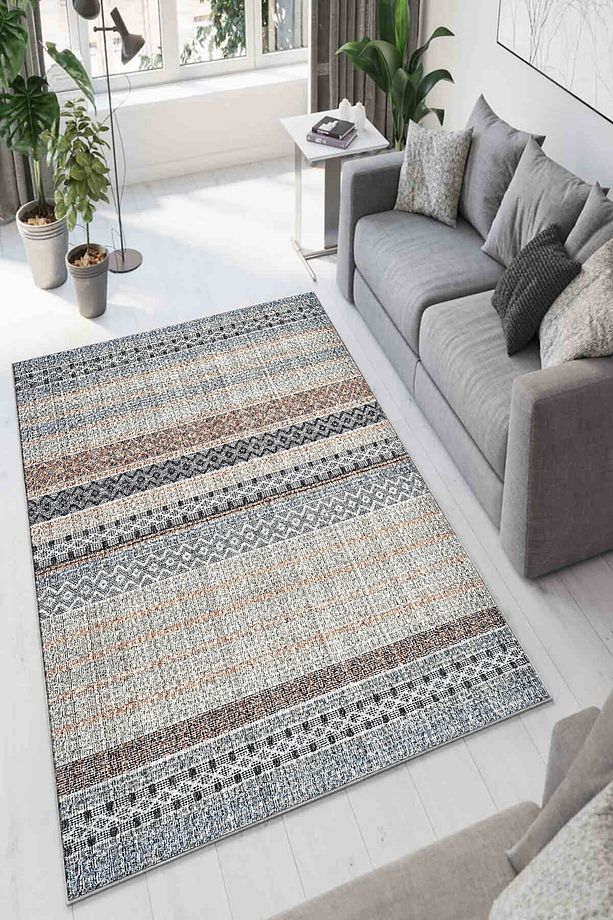 Dijital Baskı Yıkanabilir Kaymaz Taban Salon Halısı Mutfak Halısı Koridor Halısı Yolluk Çocuk Halısı - 1