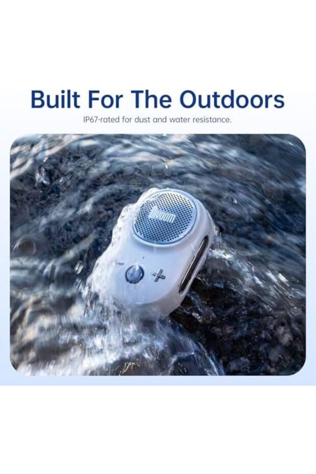 SRT Itour-S Taşınabilir Mini Giyilebilir Bluetooth Hoparlör, Büyük Ses ve Punchy Bas, Klipsli T - 2