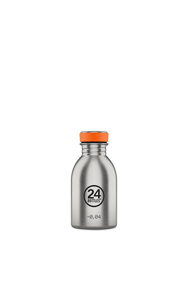 Urban Bottle Brushed Steel Stainless Steel Water Bottle 250 ml