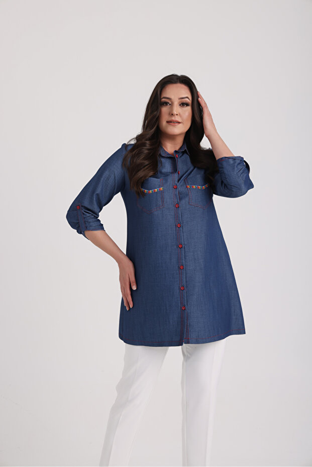 BÜYÜK BEDEN GÖMLEK - 1