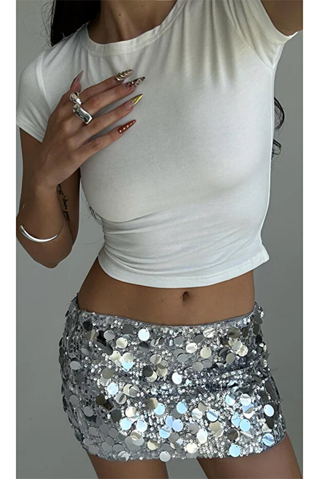 Crew Deck Basic mânecă scurtă Corp flexibil - 5