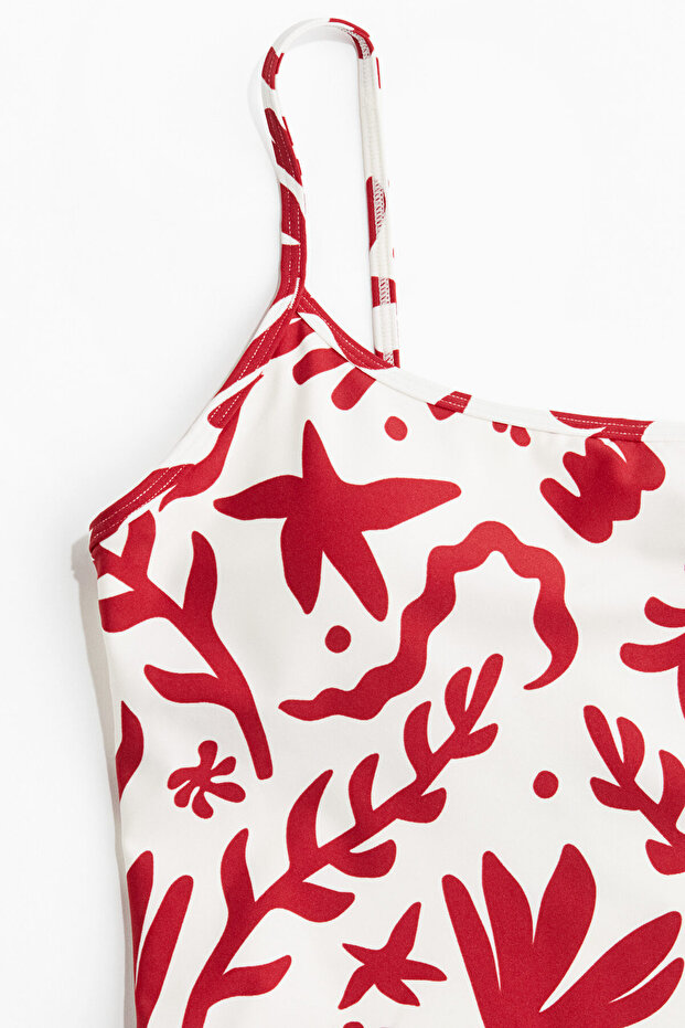 Dolgulu Kuplu Mayo High Leg - 6