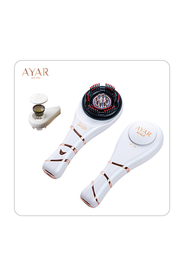 scalp massager, Multifunctional Massage Brush , modern design, suitable for travel or home use - 1